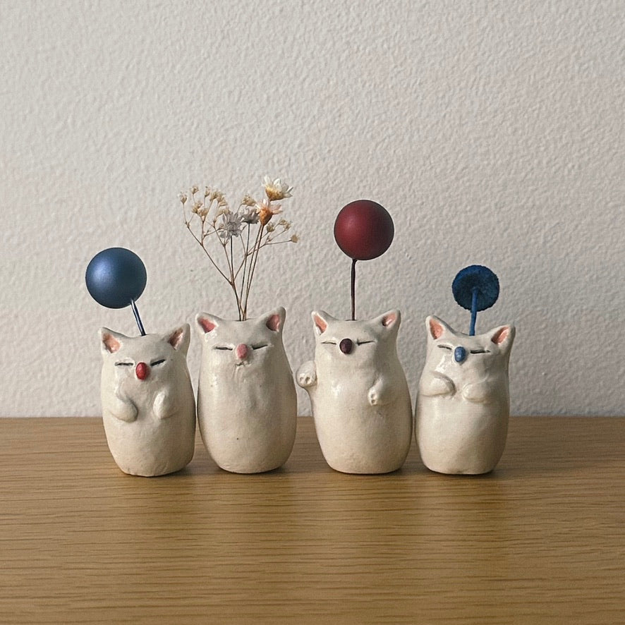 Mog Bud Vase - Pink