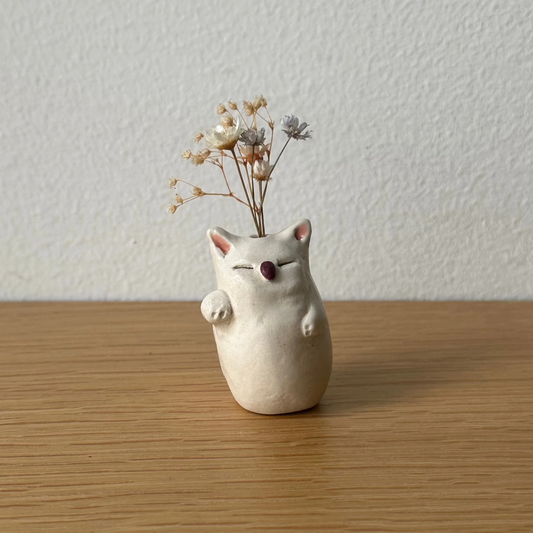 Lucky Mog Bud Vase