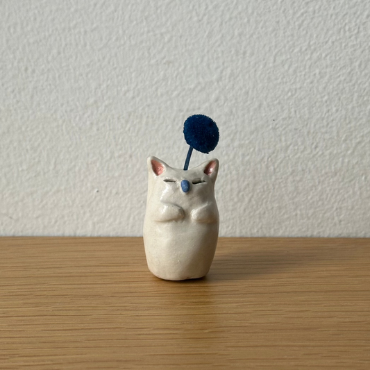 Mog Bud Vase - Blue